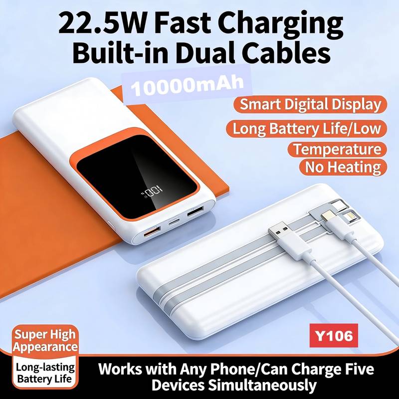 10000mAh 22.5W Super Fast Charging Power Bank